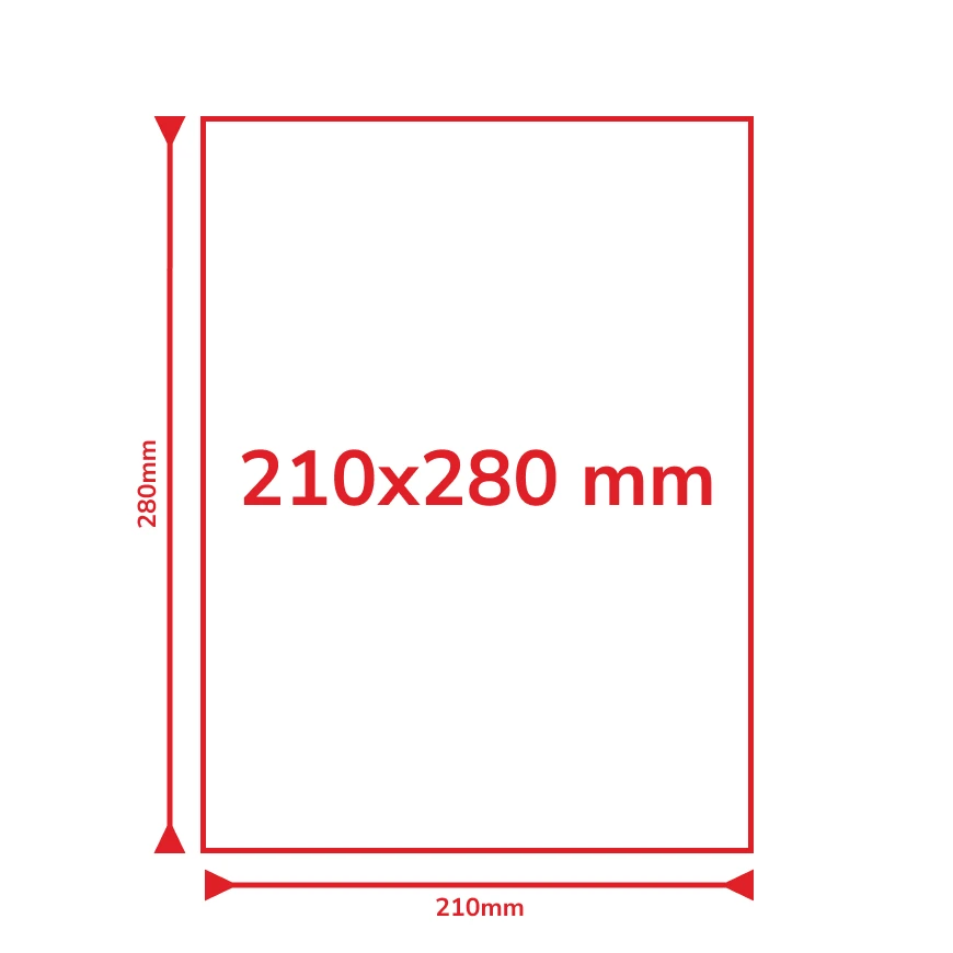 Digitaldruck mit Klammerheftung & Umschlag | 210x280mm 210x280mm