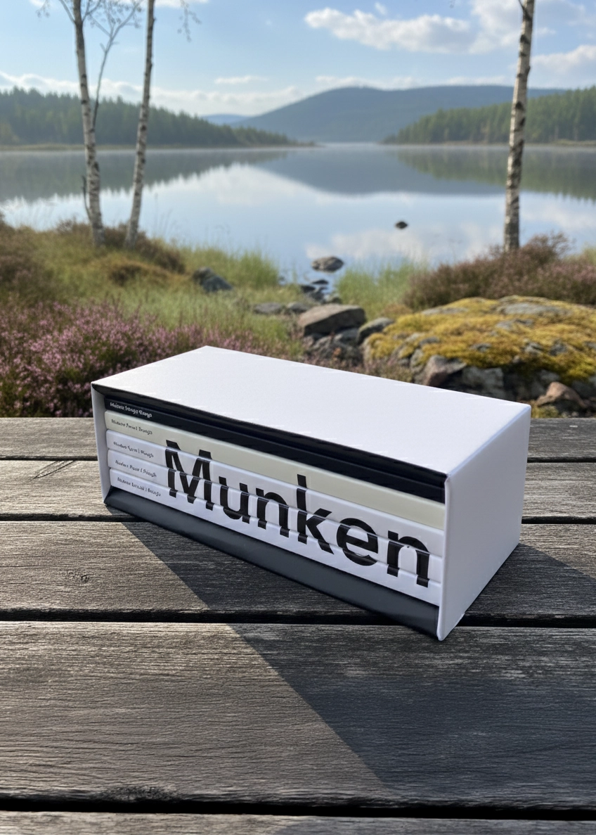 Munkenpapier Portfolio am See