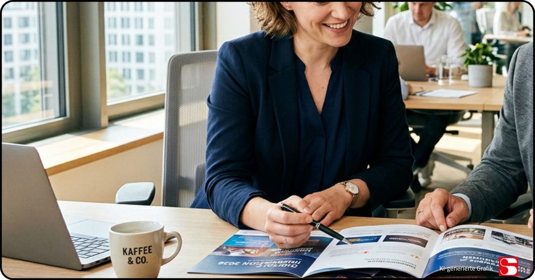 Qualitätsdruck für Werbung als nachhaltige Investition