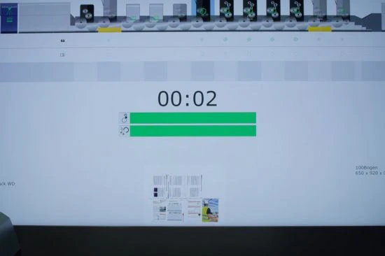 Schneller effizienter Druck dank Online Optimierung