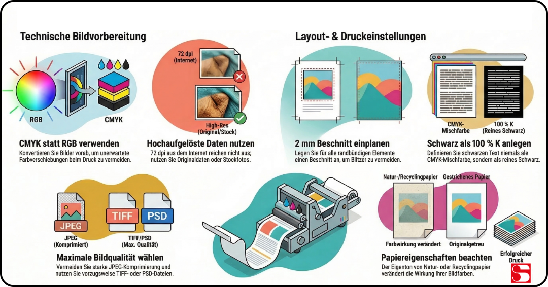 Die häufigsten Fehler beim Bilder Drucken