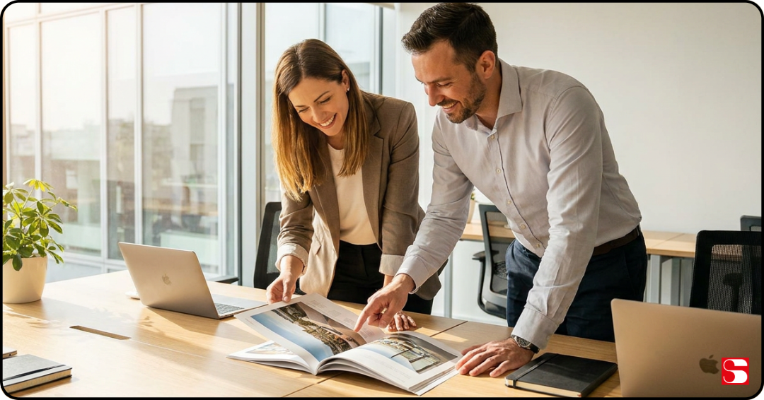 Hochwertige Softcover Broschüren mit Veredelung – Printnow Druckpartner
