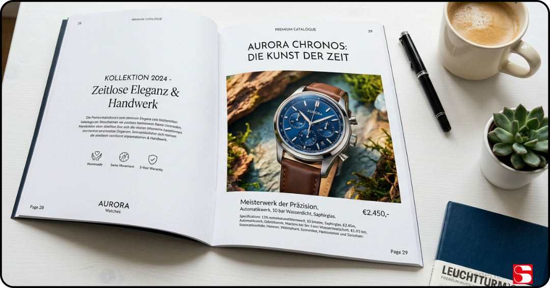 Ein Uhren Katalog