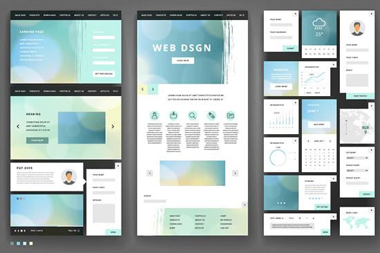Ein Webdesign / App-Design CD-Deck. Corperate Design erklärt