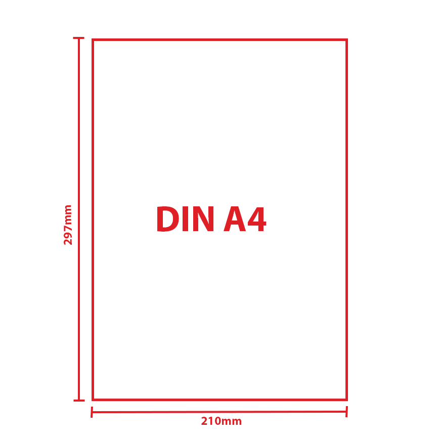 Digitaldruck mit Klammerheftung | DIN A4 DIN A4