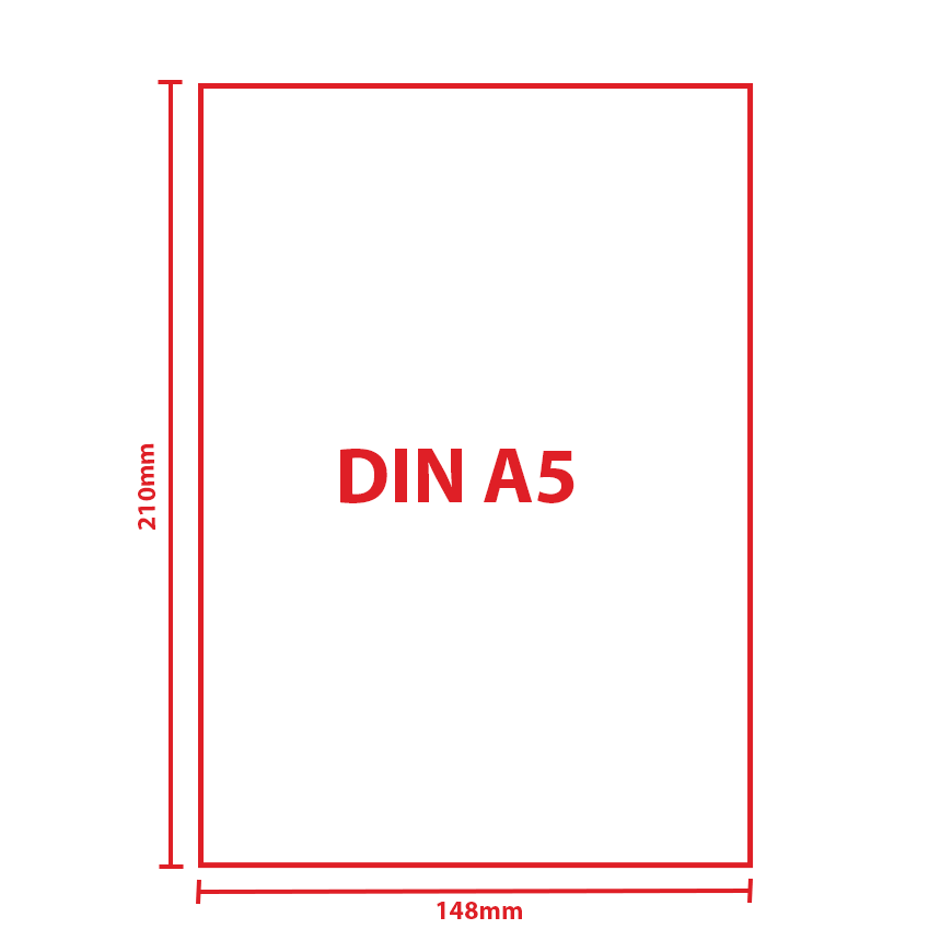 Digitaldruck mit Klammerheftung & Umschlag | DIN A5 DIN A5