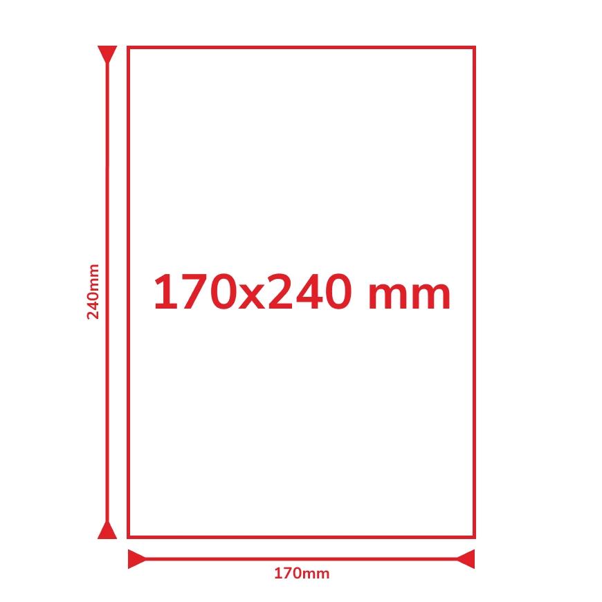 Digitaldruck mit Klebebindung | 170x240mm 170x240mm