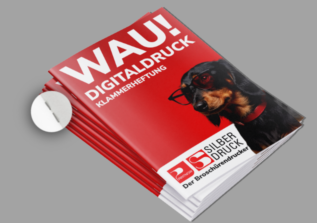 Digitaldruck Klammerheftung