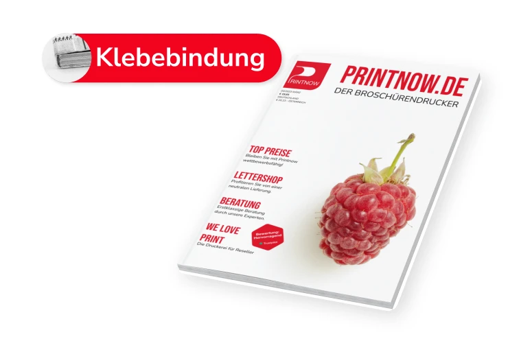 Klebegebunden