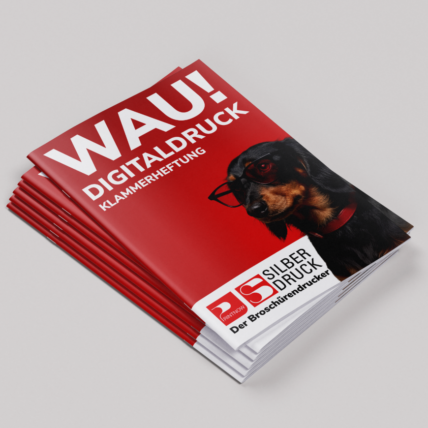 Digitaldruck mit Klammerheftung | 170x240mm