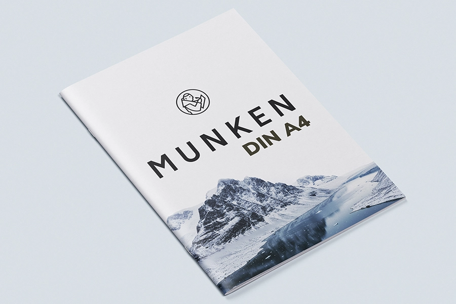 DIN A4 Klammerheftung | Munken Papier 