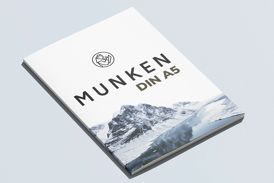 DIN A5 Klebebindung | Munken Papier